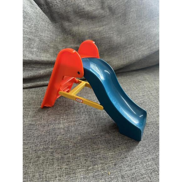 Vintage Little Tikes Dollhouse Furniture Playground Slide 90s 8.5"L 5"H 3.75"W - Picture 1 of 9
